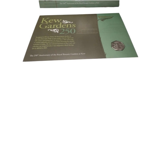 ROYAL MINT 2009 KEW GARDENS 50p In BRILLIANT UNCIRCULATED FDC, FIRST DAY COVER - Picture 5 of 7